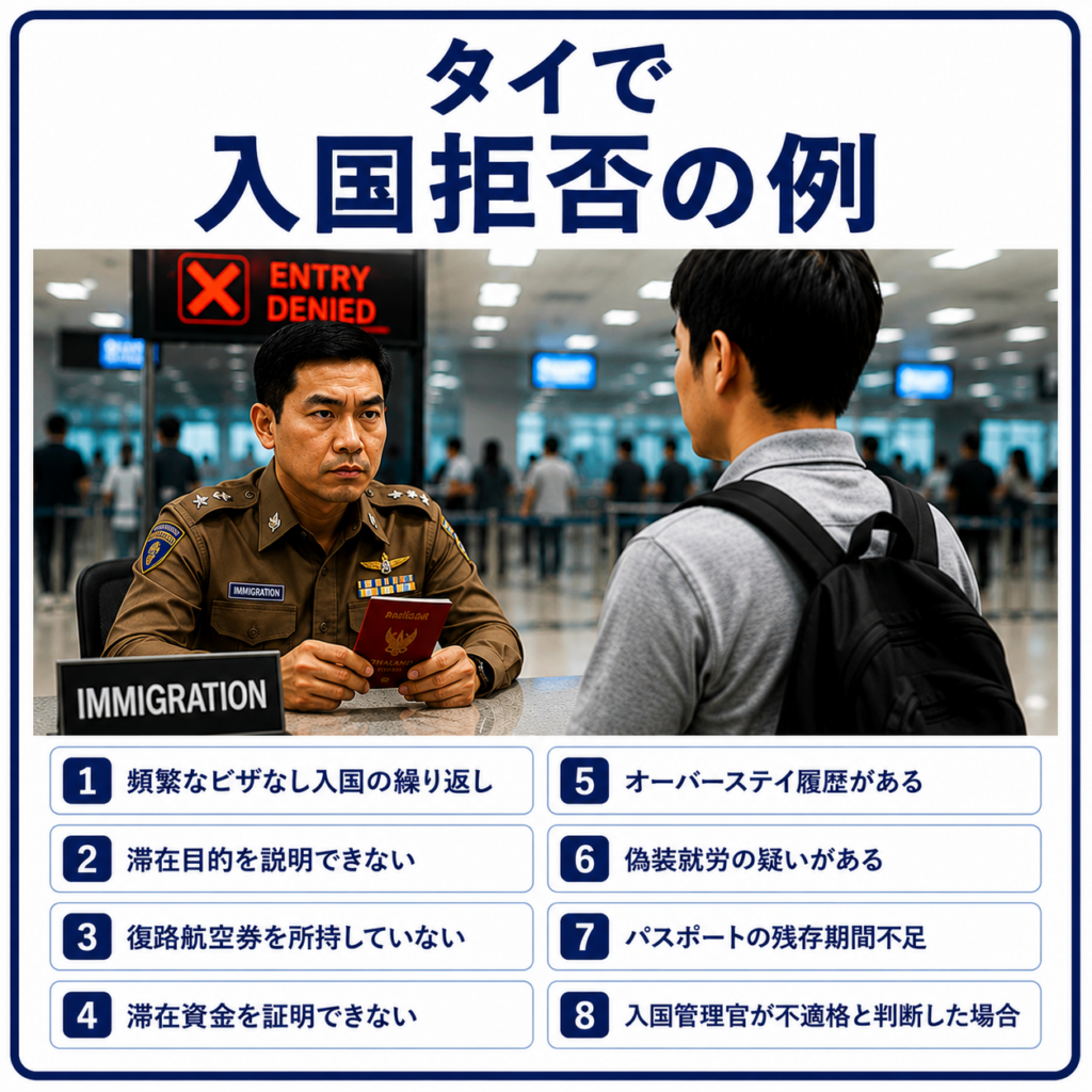 タイの入国拒否