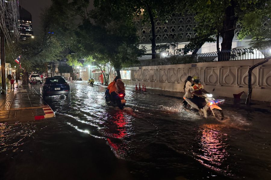 ⑤ 雨季の洪水・冠水