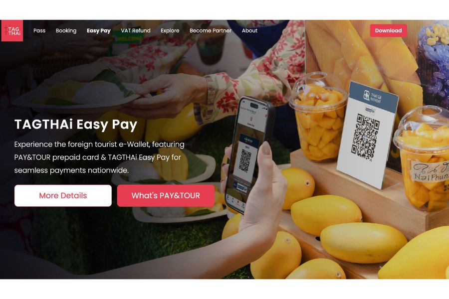 ③ 旅行者向け TAGTHAi Easy Pay + KBank PAY&TOUR