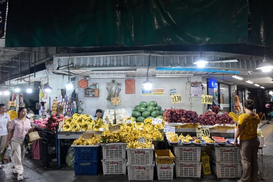 プラカノン市場の果物 プラカノン市場の果物